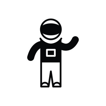 space robot icon vector stock illustration.