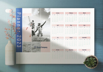 Landscape 2024 Calendar Layout