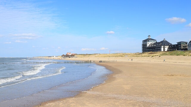 Meer und Strand bei Bad Cadzand.