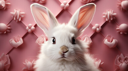 Obraz premium Rabbit. Generative Ai