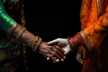 A Handshake Between Two People