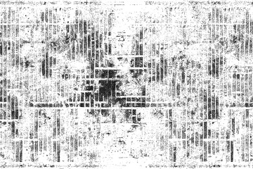 Black and white grunge background. Dusty, rough, stains, chips, abstract texture, distressed overlay texture pattern, artistic drawing