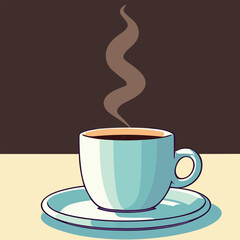 Great illustration of a coffee cup