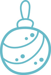 festive christmas clipart elements icon
