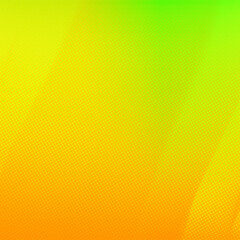 Gradient background. Simple yellow square backdrop with copy space, usable for social media promotions, events, banners, posters, anniversary, party, and online web Ads