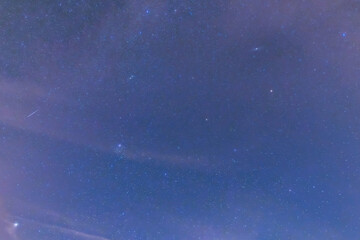 Obraz na płótnie Canvas Sternschnuppen Shootingstar perseid meteor Perseiden