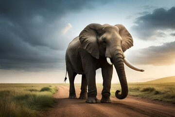 Fototapeta na wymiar elephant, animal