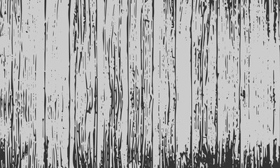 Wooden grunge plank texture, banner, frame, etc. Vector background