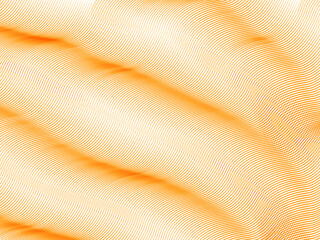 Line abstract background white and gold wave pattern. Abstract background. Optical illusion, wavy thin lines. Abstract pattern. Texture with wavy curves. Features psychedelic stripes image.