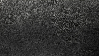 Genuine leather texture background. Black textures for decoration blank.