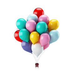 colorful balloons png