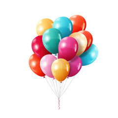 colorful balloons png