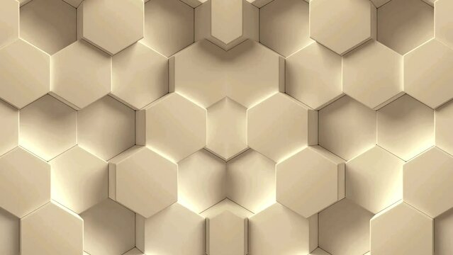 hexagon 3d pattern background