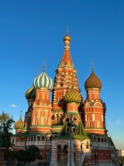 Fototapeta na wymiar St. Basil's Cathedral Moscow, Russia