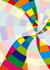 Obraz premium Farbnetz 4