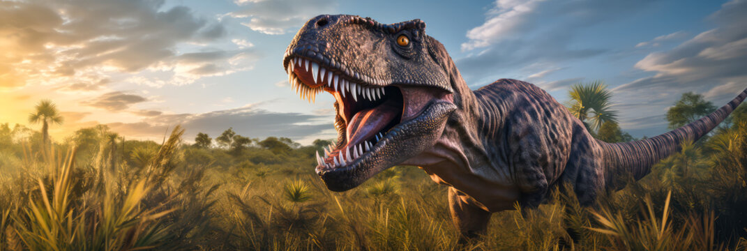 Dinosaurier, generiert mit KI