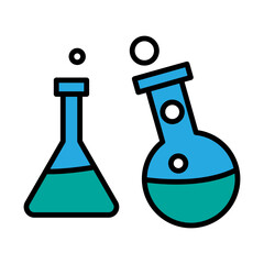 Physics Lab icon design