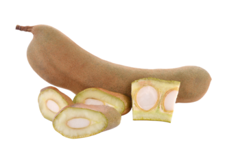 Giant tamarind on the tamarind tree branch, tamarind for cooking To taste sour food  transparent png