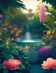 Beautiful garden
