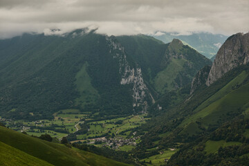 The Hourataté pass is a mountain pass in the Pyrénées-Atlantiques that connects the Aspe Valley, in historic Béarn, with Lourdios-Ichère