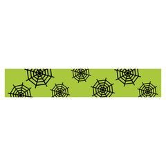 Halloween tape strips.