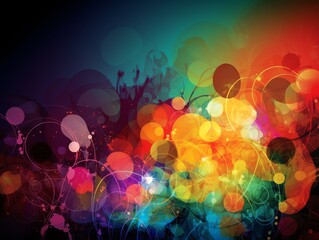 Obraz premium colorful abstract background for desktop and wallpaper