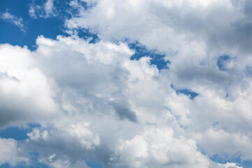 Blue sky with clouds