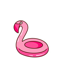 pink flamingo silhouette