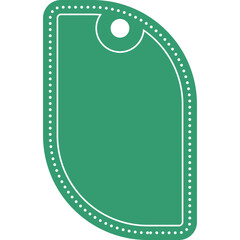 Modern discount label