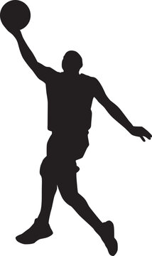 recommend clip art: basketball silhouette