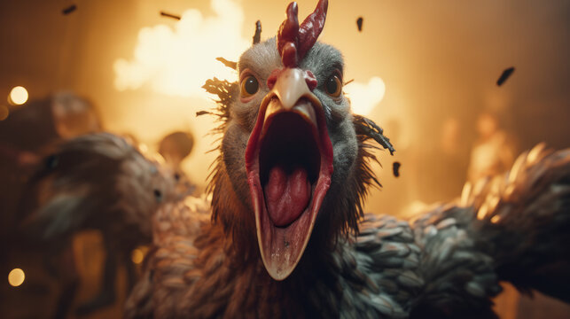 Angry Chicken Images – Browse 8,844 Stock Photos, Vectors, and Video |  Adobe Stock
