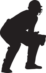 cricket silhouette