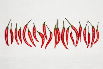 Hot and spicy Jalapeno Chili Peppers