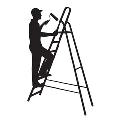 painter silhouette