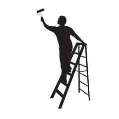 painter silhouette