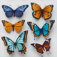 Wings of Wonder: A Dance of Butterflies