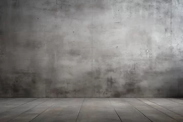 Deurstickers Foreground of empty concrete texture © 2rogan