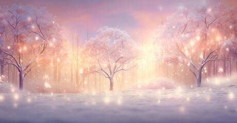 Obraz na płótnie Canvas Winter natural background