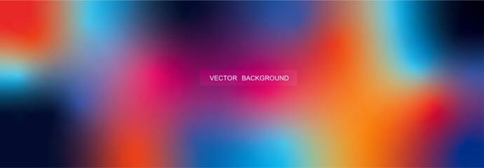 Abstract Rainbow Background with Gradient, Spots and highlight. Defocused Bright Colorful Background with Blurred shapes.