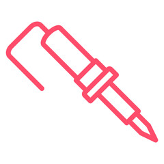 Vector Design Soldering Iron Icon Style