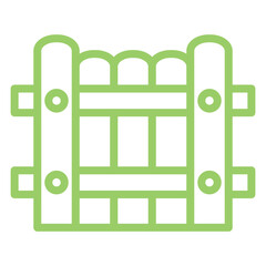 Vector Design Fence Icon Style