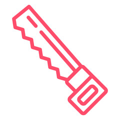 Vector Design Sawing Icon Style