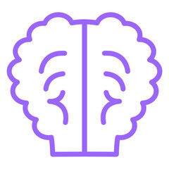 Vector Design Brain Icon Style