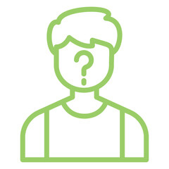 Vector Design Suspect Icon Style