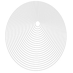 Abstract geometric thin line