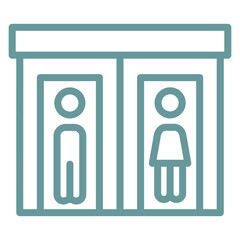 Vector Design Toilet Icon Style