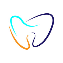 tooth icon illustration vector