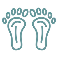 Vector Design Carbon Footprint Icon Style