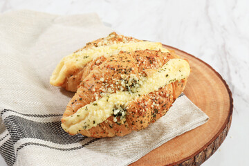 Garlic Cheese Soft Croissant