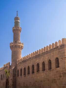 The Ottoman-era Muhammad Ali Mosque, completed in 1848, overlooking Cairo from atop the Citadel, Cairo, Egypt, North Africa, Africa